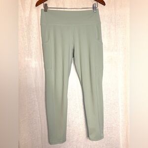 Fabletics 7/8 Leggings Mint Green Women’s Size Large